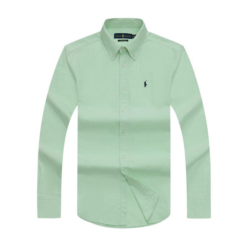 Ralph Light Green Button-Up